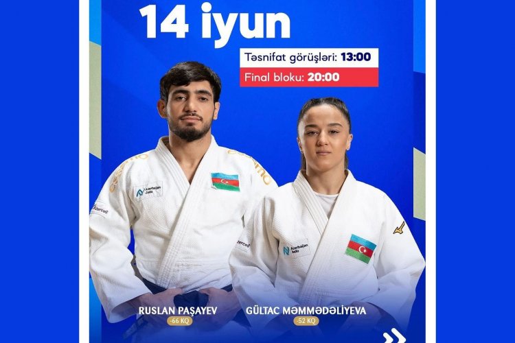 Azərbaycanın daha iki cüdoçusu DÇ-də mübarizəyə qoşulacaq