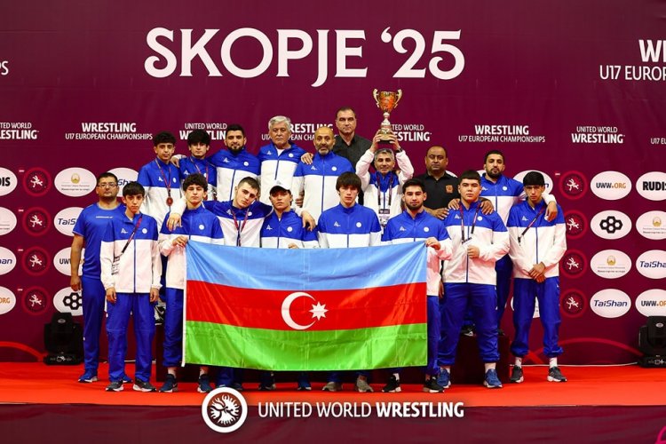 Azərbaycan milli komandası 6 medalla Avropa çempionu oldu!
