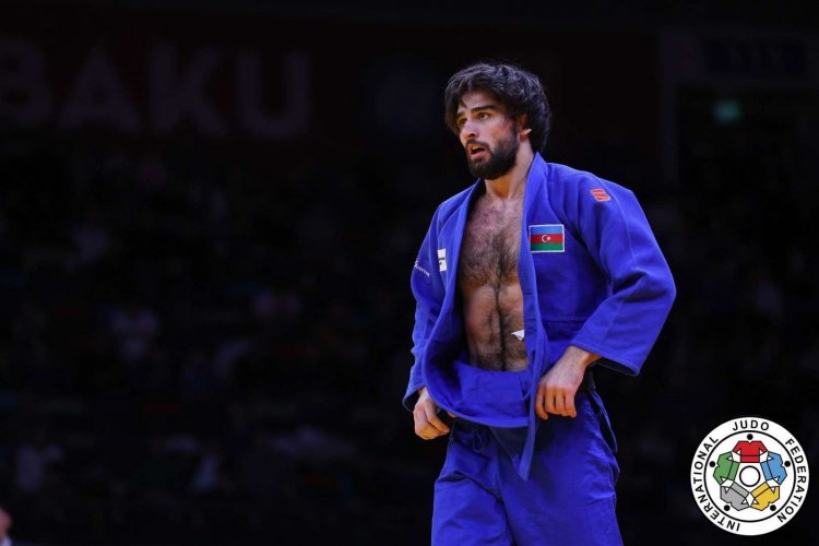 Azərbaycan cüdoçusu dünya çempionatında 1/4 finala yüksəldi