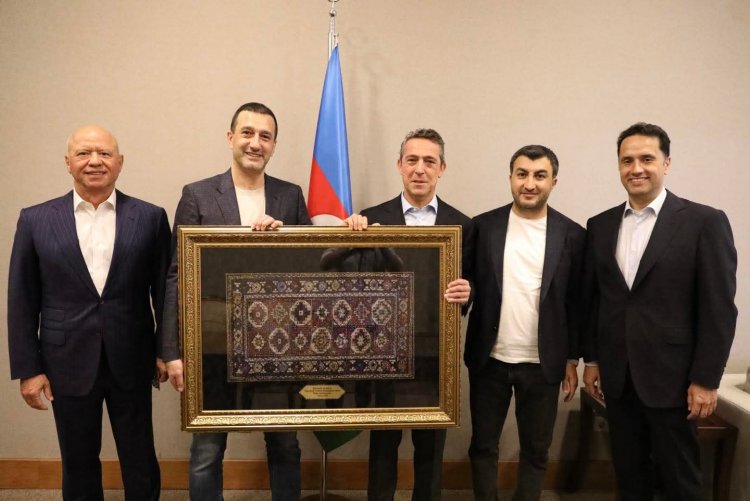 "Qarabağ" rəhbərliyi "Fənərbağça"nın prezidenti ilə görüşdü - FOTOLAR