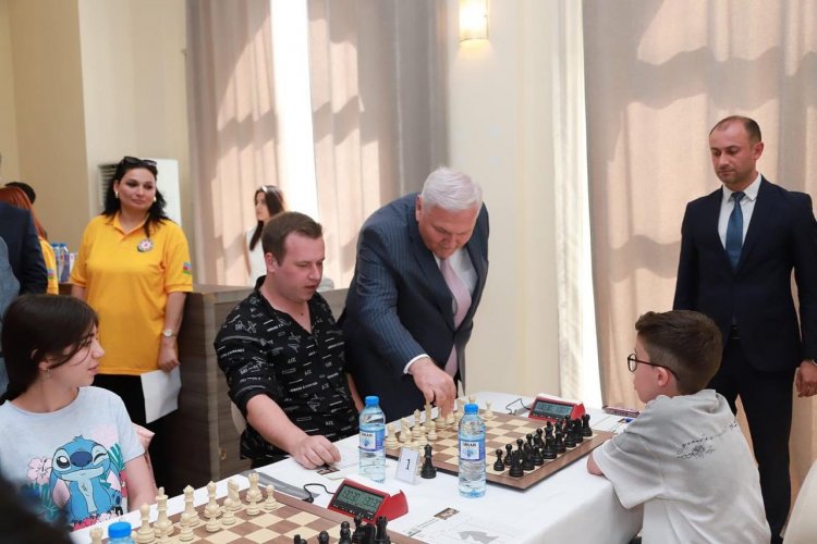 Şəkidə “Sheki Open” şahmat turnirinin açılış mərasimi baş tutdu