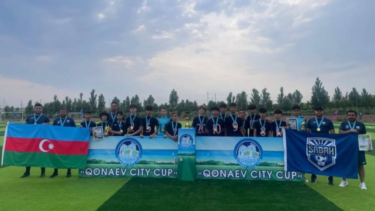 "Sabah" Qazaxıstanda beynəlxalq futbol turnirinin qalibi oldu