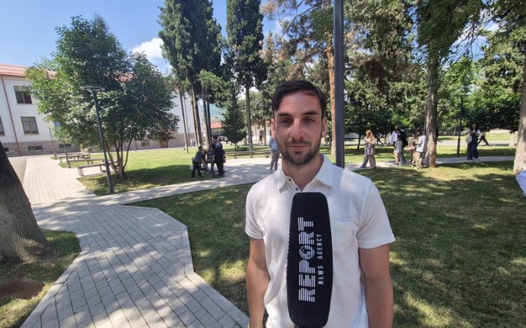 "Azərbaycan xalqı üçün müqəddəs sayılan torpaqlara ayaq basmaqdan çox məmnunuq" - Marko Yankoviç