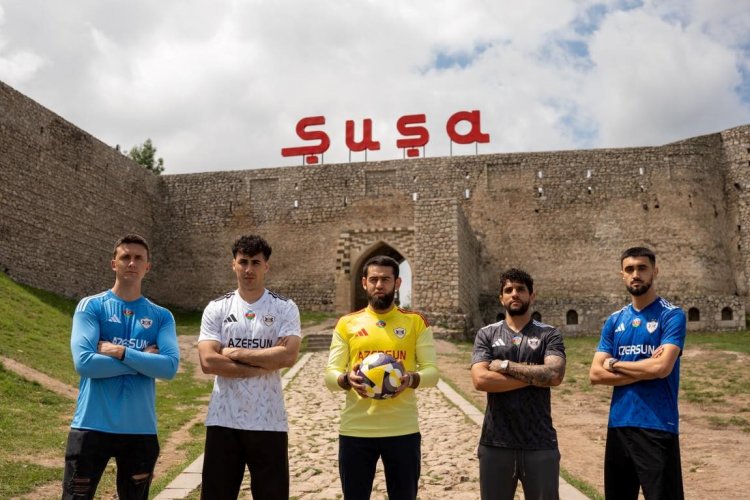 "Qarabağ"ın Şuşada reallaşan yeni forma təqdimatından FOTOLAR