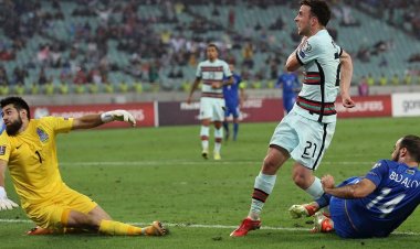 Dioqu Jota Bakıda Azərbaycan millisinin qapısına qol vurmuşdu...