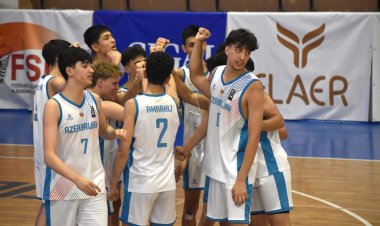 Yığmamız Avropa çempionatında 48 xallıq fərqlə məğlub oldu