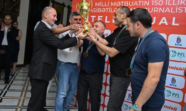 İdman jurnalistləri arasında intellektual yarış keçirildi - FOTO