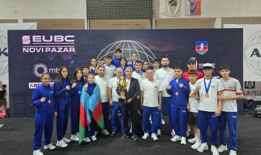 Azərbaycan millisi Avropa birinciliyini 13 medalla başa vurdu