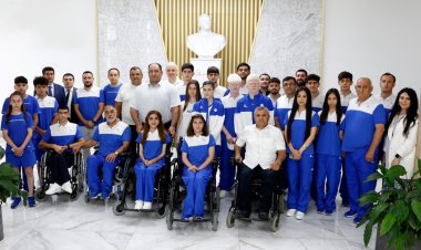 Avropa Paralimpiya Oyunlarına qatılacaq idmançılarla görüş oldu