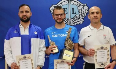 Azərbaycan yığmasının üzvündən Estoniyada iki gümüş medal