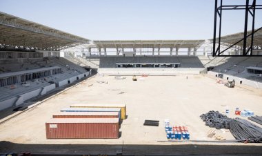 Gəncə stadionunda işlər yekunlaşır - Arenadan ən SON GÖRÜNTÜLƏR