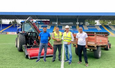 Tovuzda süni ot örtüyünün təbii ilə əvəzlənməsinə, yeni ərazidə isə meydança salınmasına başlanıldı