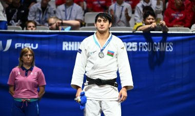 Elcan Hacıyev ardıcıl ikinci Universiada medalını əldə etdi