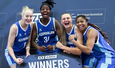 Azərbaycan yığma komandası Dünya Qadın Seriyasının qalibi oldu