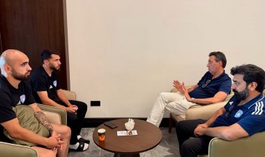 Ehtiram Quliyev "Turan Tovuz"un düşərgəsini ziyarət etdi - FOTOLAR