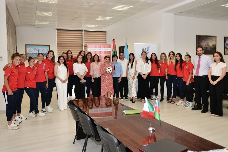 Azərbaycan milli komandasının üzvləri meksikalı səfirlə görüşdülər