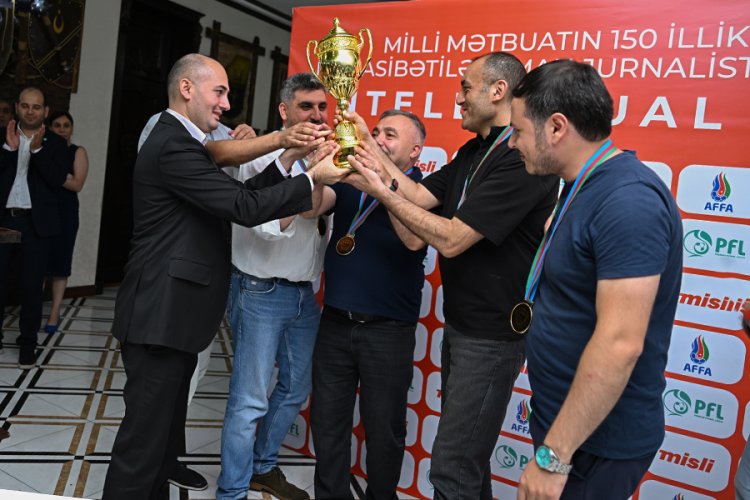 İdman jurnalistləri arasında intellektual yarış keçirildi - FOTO