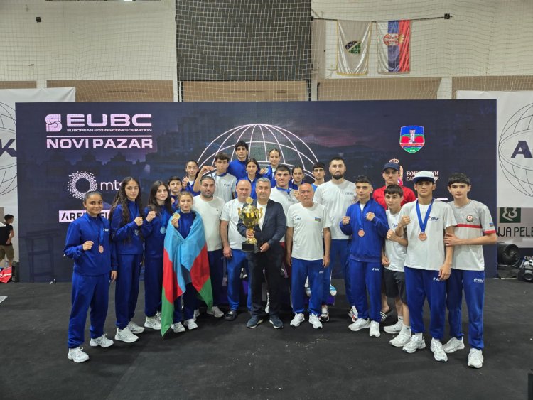 Azərbaycan millisi Avropa birinciliyini 13 medalla başa vurdu