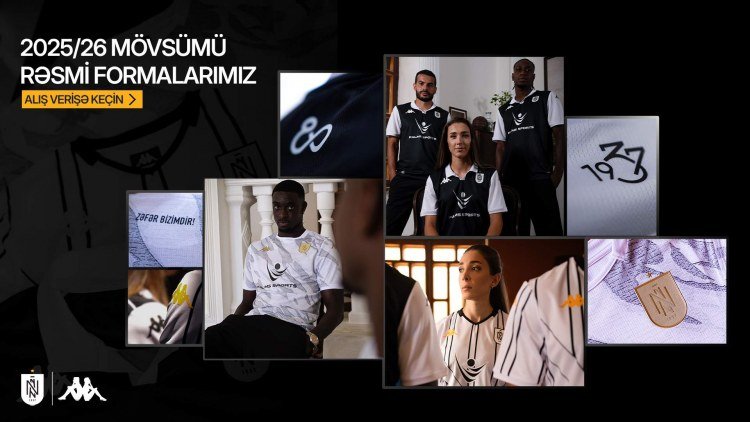 "Neftçi"nin yeni mövsüm formalarının satışı başlandı