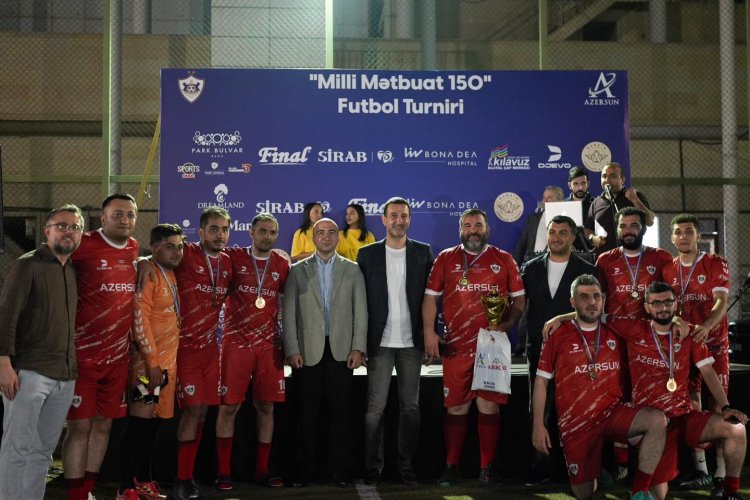 "Qarabağ"ın təşkil etdiyi "Milli Mətbuat 150" turniri yekunlaşdı