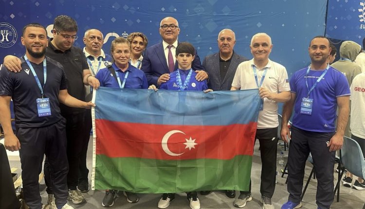 Azərbaycan idmançısı İspaniyada Avropa birinciliyinin qalibi oldu