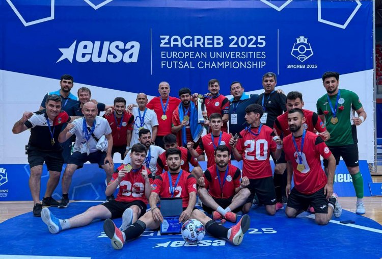 İdman Akademiyasının futzal komandası Avropa çempionu oldu