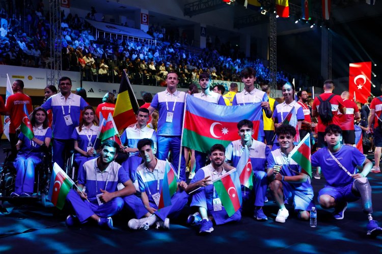 İdmançılarımız Paralimpiya Oyunlarında 13 medal qazandılar