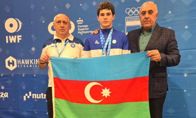 İdmançımız Avropa birinciliyində 1 qızıl və 1 gümüş medal qazandı