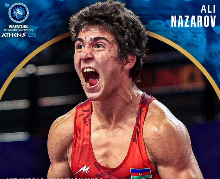 Azərbaycan güləşçisi Yunanıstanda dünya çempionu adını qazandı!