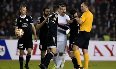 "Qarabağ"ın "İnter"lə matçda qolunu saymayan hakim Bakıda!