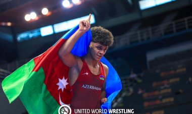  Azərbaycanın daha bir güləşçisi Afinada dünya çempionu oldu!