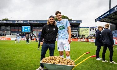 Oyunun ən yaxşı futbolçusuna 55 kq təzə kartof hədiyyə etdilər