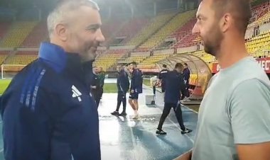 Qurban Qurbanov "Qarabağ"ın tarixinə düşən futbolçu ilə görüşdü