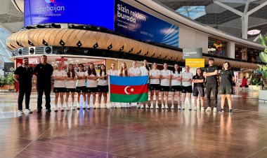 Yığmamız Avropa çempionatına hazırlıq üçün Türkiyəyə yollandı