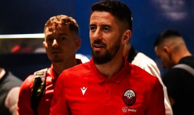 FOTO: "Şkendiya"nın futbolçuları "Qarabağ"la oyun üçün Bakıdadır