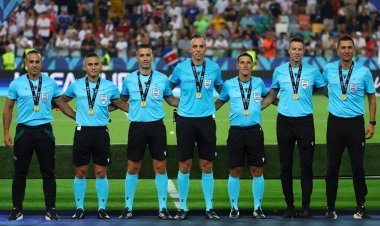 PSJ - "Tottenhem" finalının azərbaycanlı hakimi mükafat aldı