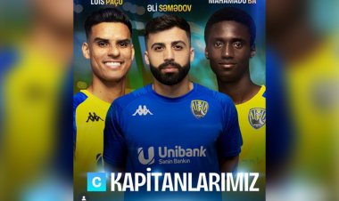 "Kəpəz"in kapitanları məlum oldu