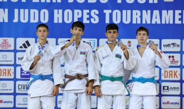   Avropa Cüdo Ümidləri turniri: Təmsilçilərimiz 4 medal qazandılar