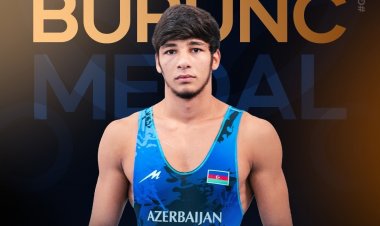 Dünya çempionatı: Güləşçilərimiz bürünc medal qazandılar - FOTO