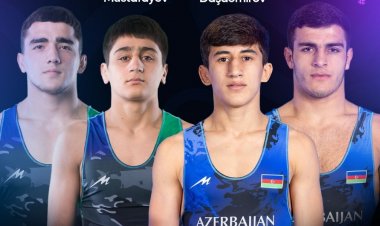  Azərbaycanın iki güləşçisi dünya çempionatında yarımfinala çıxdı