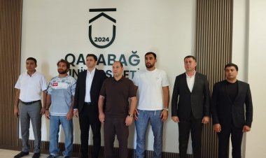 Olimpiya çempionları Qarabağda