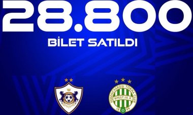"Qarabağ"ın Çempionlar Liqası matçına 29 min bilet satıldı