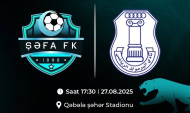 "Şəfa" 3-cü yoxlama oyununa çıxır