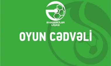 Əvəzedicilər Liqasında 3-cü turun qarşılaşmalarının cədvəli açıqlandı