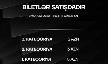 APL: “Neftçi” - “Turan Tovuz” oyununun biletləri satışa çıxarıldı