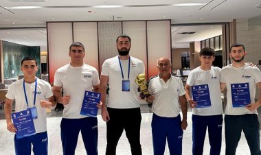 Azərbaycan millisi "Kəmər və Yol" turnirini dörd medalla başa vurdu