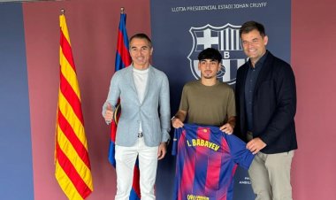 Azərbaycanlı oyunçu "Barselona"da