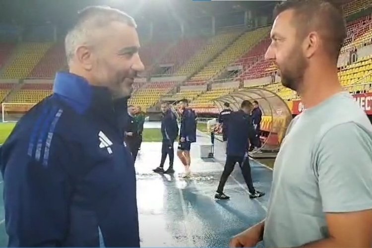 Qurban Qurbanov "Qarabağ"ın tarixinə düşən futbolçu ilə görüşdü