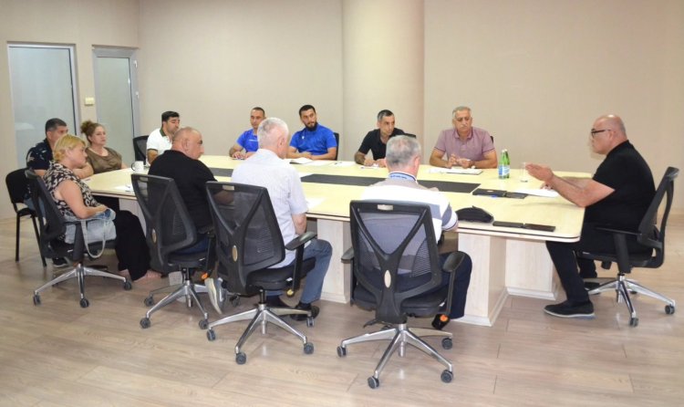 Ağırlıqqaldırma Federasiyasının növbəti iclası keçirilib - FOTOLAR