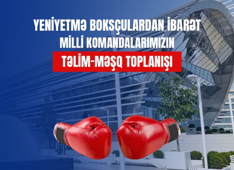   Azərbaycan milli komandaları təlim-məşq toplanışına başladı